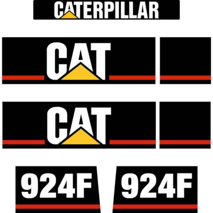 CAT 924F Decal Kit