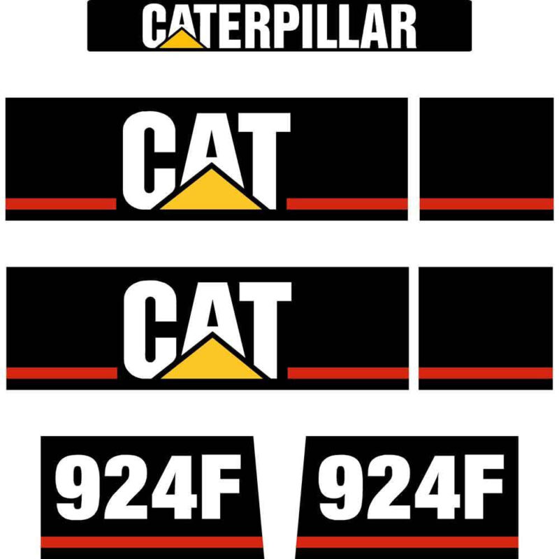 CAT 924F Decal Kit