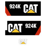 CAT 924K Decal Kit