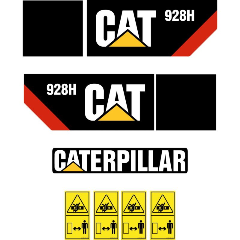 CAT 928H Decal Kit