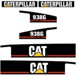 CAT 938G S2 Series 2 Decal Kit
