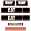 CAT 950F Decal kit