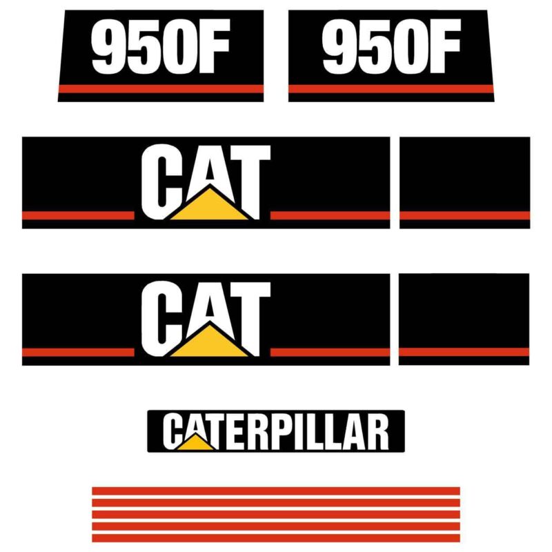 CAT 950F Decal kit