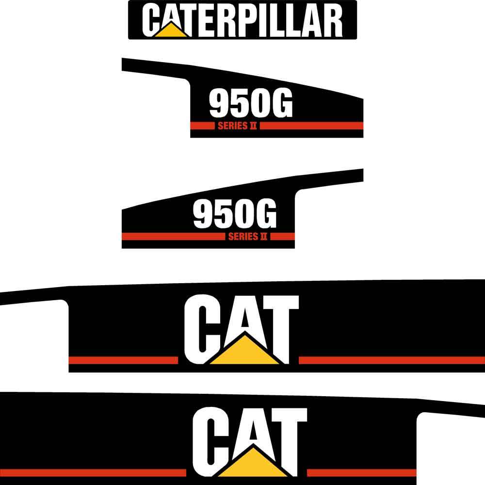 CAT 950G Series 2 Decal Kit CAT 950G Series 2 Decal Kit