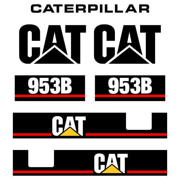 CAT 953B Decal Kit - Track Loader CAT 953B Decal Kit - Track Loader
