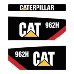 CAT 962H Decal Kit