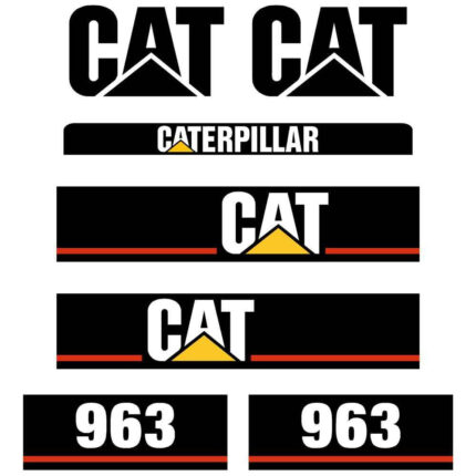CAT 963 Decals Kit