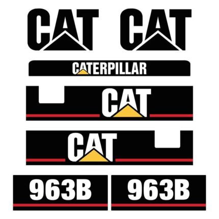 CAT 963B Decal Kit - Track Loader
