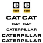 CAT 966B Decal Kit