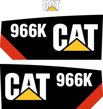 CAT 966K Decal Kit