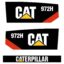 CAT 972H Decal Kit