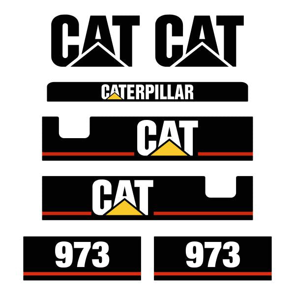 CAT 973 Decals Kit CAT 973 Decals Kit
