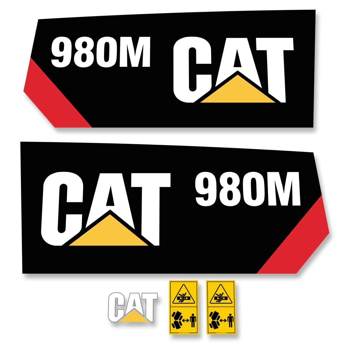 CAT 980M Decal Kit - N8T Prefix CAT 980M Decal Kit - N8T Prefix