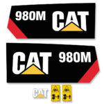 CAT 980M Decal Kit - N8T Prefix