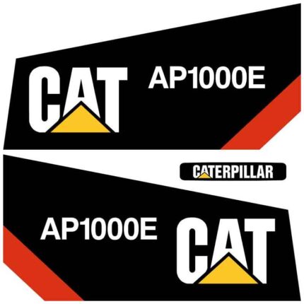 CAT AP1000E Decal Kit - Paver