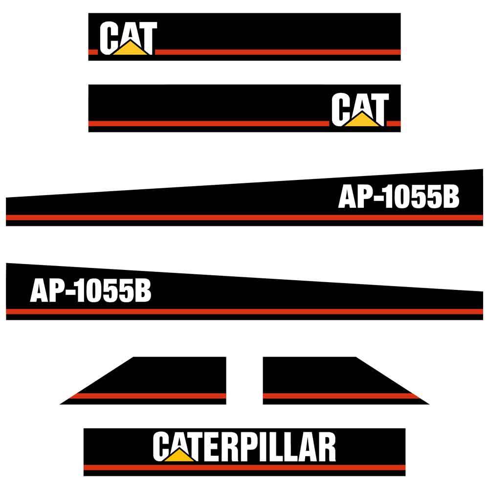 CAT AP1055B Decal Kit - Paver CAT AP1055B Decal Kit - Paver