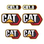 CAT CB1.8 Next Gen Decal Kit
