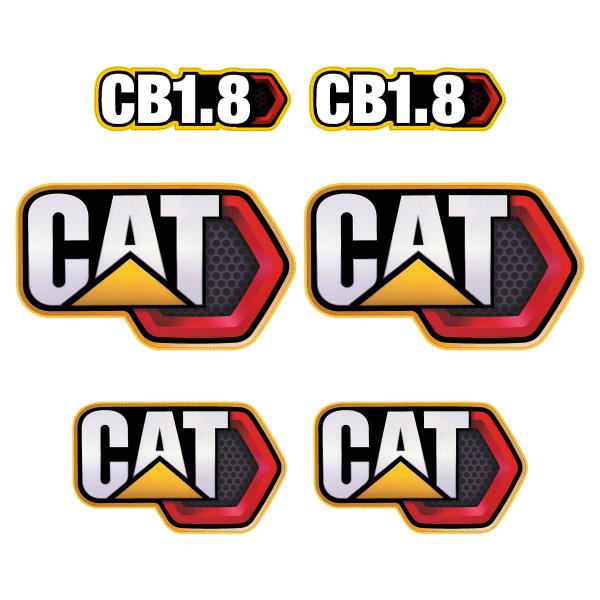 CAT CB1.8 Next Gen Decal Kit CAT CB1.8 Next Gen Decal Kit