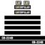 CAT CB224B Decal Kit
