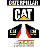 CAT CB224E Decal Kit - Roller 2008 Up