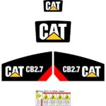 CAT CB2.7 Decal Kit