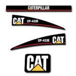 CAT CP433E Decal Kit