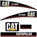 CAT CP563E Decal Kit