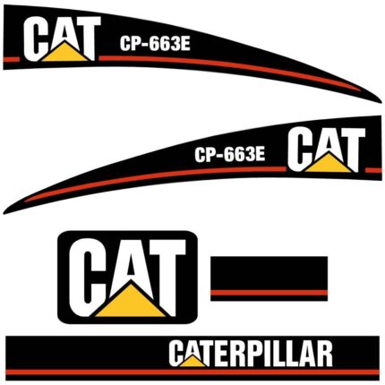 CAT CP663E Decal Kit