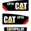 CAT CP74 Decal Kit