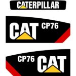 CAT CP76 Decal Kit