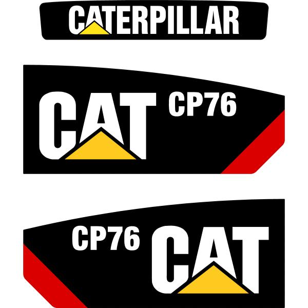 CAT CP76 Decal Kit CAT CP76 Decal Kit