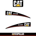 CAT CS533E Decal Kit