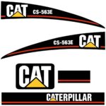 CAT CS563E Decal Kit
