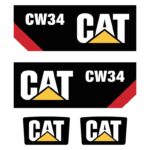 CAT CW34 Decal Kit