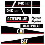CAT D4C III Series 3 LGP Decal Kit