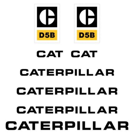 CAT D5B Decal Kit
