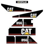 CAT D5G XL LGP Decal Kit