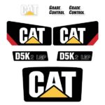 CAT D5K2 LGP Decal Kit