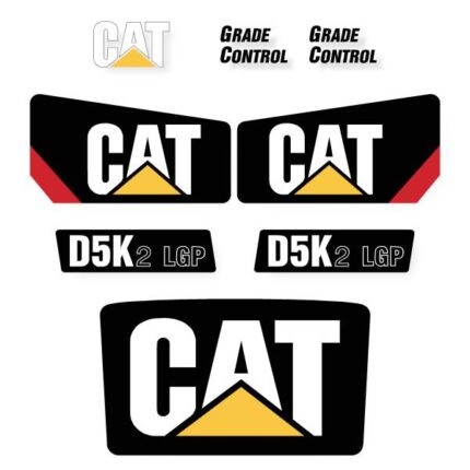 CAT D5K2 LGP Decal Kit