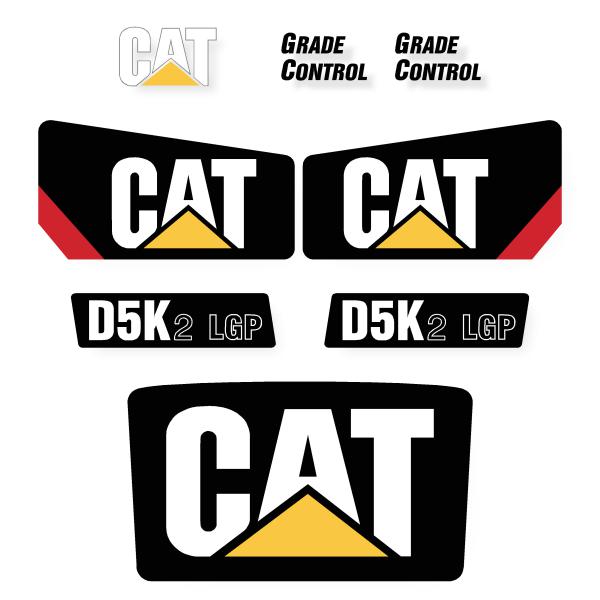 CAT D5K2 LGP Decal Kit CAT D5K2 LGP Decal Kit
