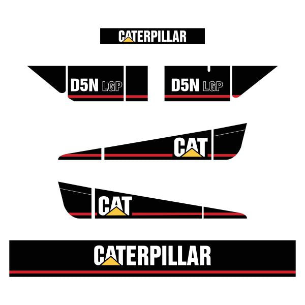 CAT D5N LGP Decal Kit - Dozer - CKT Prefix CAT D5N LGP Decal Kit - Dozer - CKT Prefix