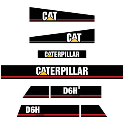 CAT D6H S2 Decal Kit