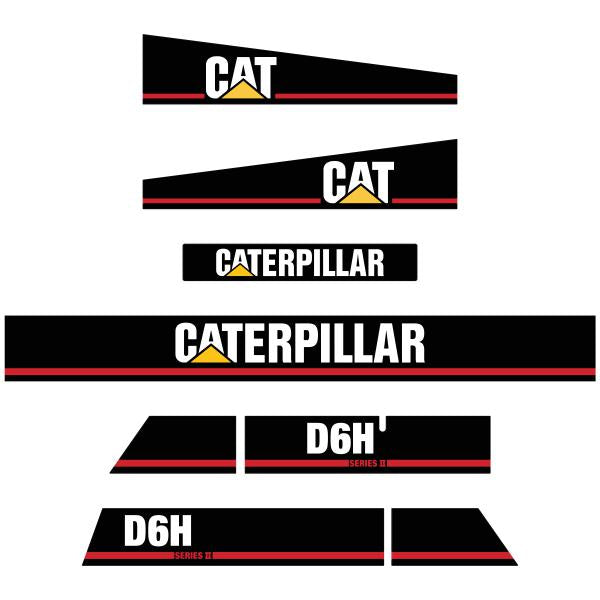 CAT D6H S2 Decal Kit CAT D6H S2 Decal Kit