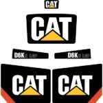 CAT D6K2 LGP Decal Kit