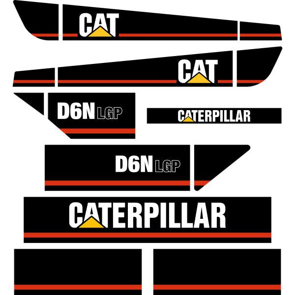 CAT D6N LGP Decal Kit - Dozer - AKM Series CAT D6N LGP Decal Kit - Dozer - AKM Series
