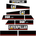 CAT D6R LGP Decal Kit