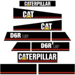 CAT D6R LGP Decal Kit