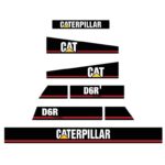 CAT D6R Series 2 Decal Kit