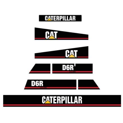 CAT D6R Series 2 Decal Kit