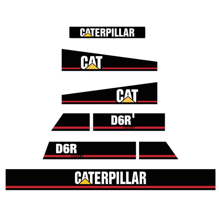 CAT D6R Series 2 Decal Kit CAT D6R Series 2 Decal Kit